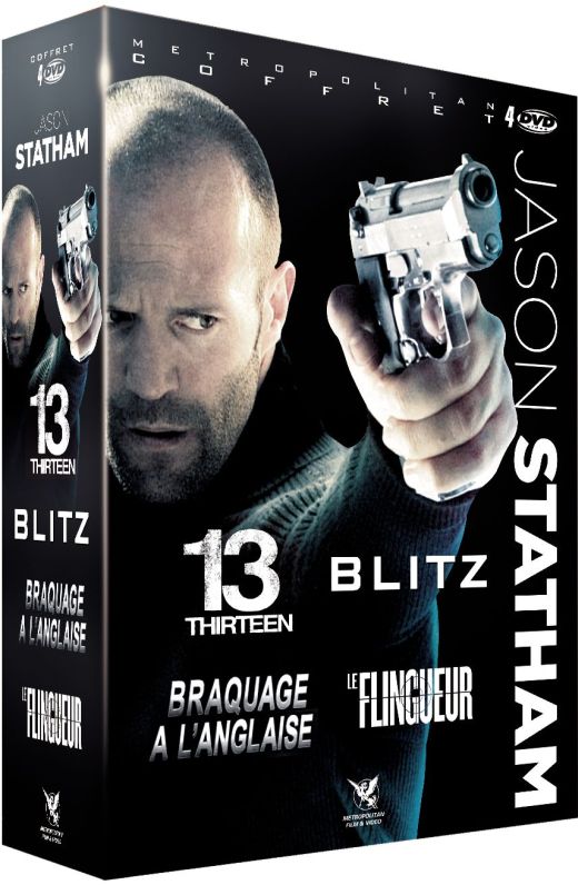 Jason Statham - Coffret 4 films : 13 + Blitz + Braquage à l'anglaise + Le flingueur [DVD]