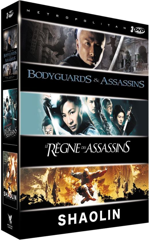 Arts martiaux - Coffret 3 films : Bodyguards & Assassins + Le règne des assassins + Shaolin - La légende des moines guerriers [DVD]