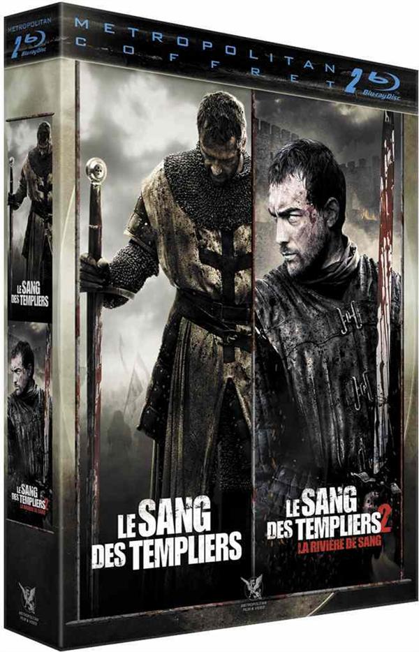 Le Sang des Templiers + Le sang des Templiers 2 : La rivière de sang [Blu-ray]