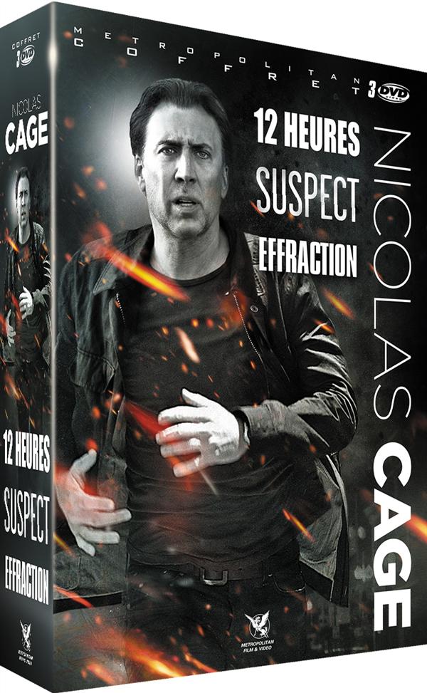 Nicolas Cage : Suspect + 12 heures + Effraction [DVD]