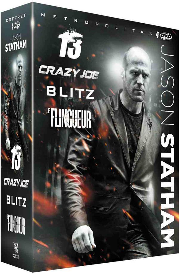 Jason Statham : Crazy Joe + 13 + Blitz + Le Flingueur [DVD]