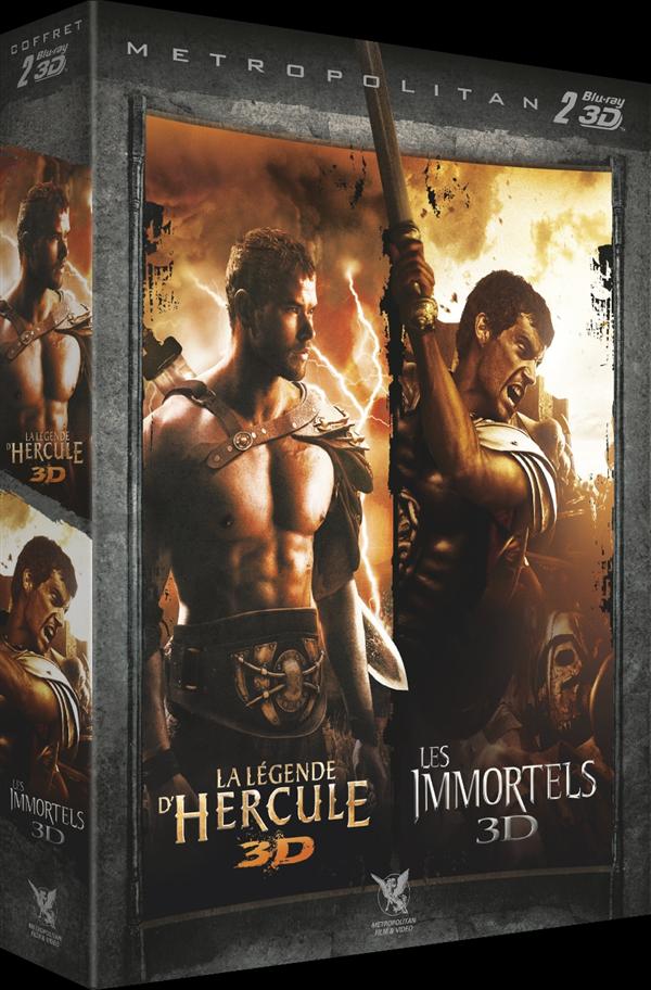 La Légende d'Hercule + Les Immortels [Blu-ray 3D]