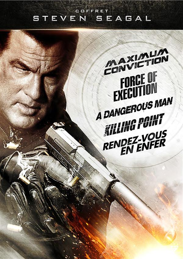 Steven Seagal : Maximum Conviction + Force of Execution + Killing Point + Dangerous Man + Rendez-vous en enfer [DVD]