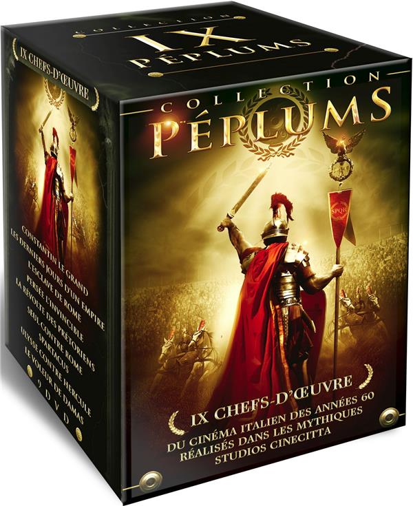 Collection Péplums : IX chefs-d'oeuvre du cinéma italien des années 60 [DVD] - flash vidéo