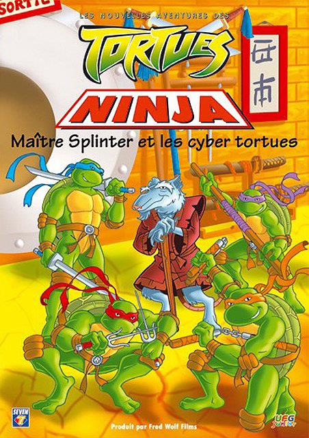 Les Nouvelles aventures des Tortues Ninja - Maître Splinter et les cyber tortues [DVD]
