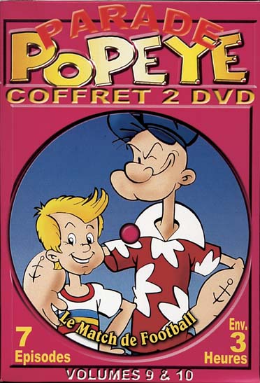 Parade Popeye - Coffret 2 DVD - Volumes 9 & 10 [DVD] - flash vidéo