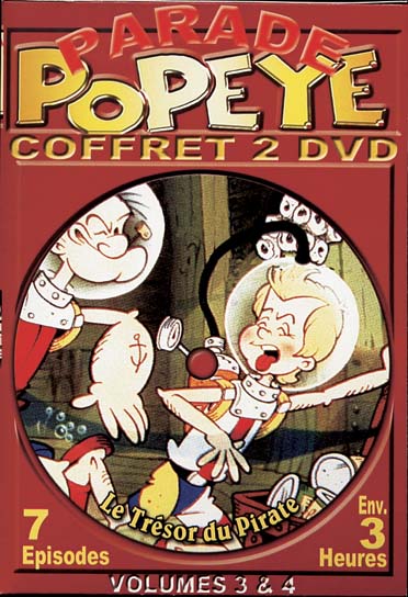 Parade Popeye - Coffret 2 DVD - Volumes 3 & 4 [DVD] - flash vidéo