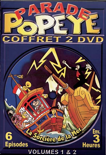 Parade Popeye - Coffret 2 DVD - Volumes 1 & 2 [DVD] - flash vidéo