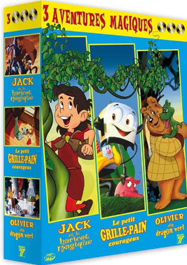 Coffret enfants : 3 aventures magiques [DVD]