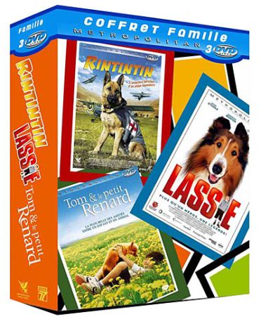 Coffret famille : Lassie ; Rintintin ; Tom et le petit renard [DVD]
