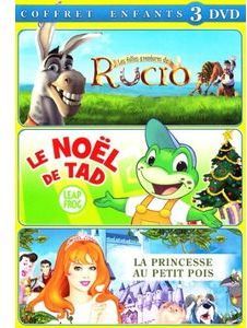 Coffrets enfants : la princesse aux petits pois ; les folles aventures de Rucio ; le Noël de Tad [DVD]