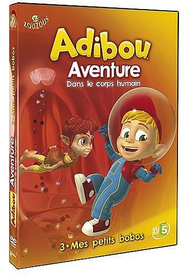 Adibou - Aventure dans le corps humain - 3. Mes petits bobos [DVD]