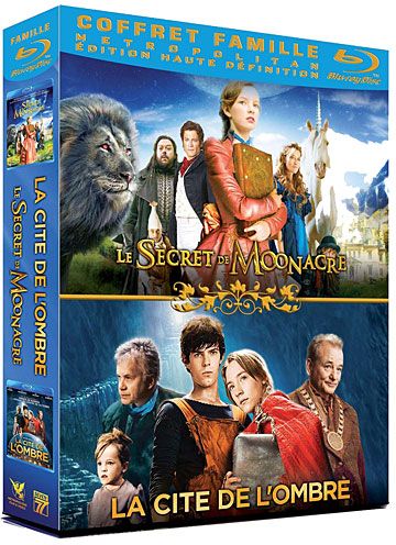 Coffret Famille : La cité de l'ombre + Le secret de Moonacre [Blu-ray]