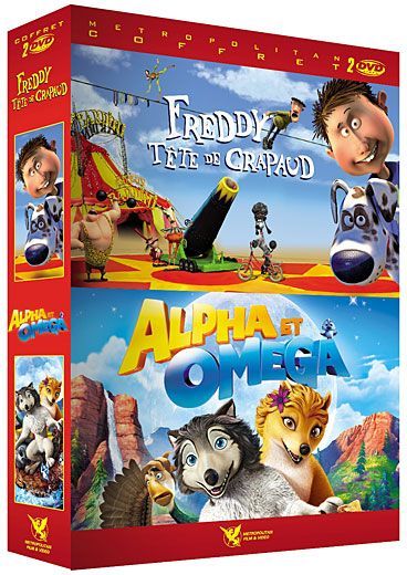 Freddy tête de crapaud + Alpha & Omega [DVD]