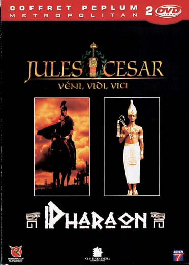 Coffret peplum : pharaon ; Jules Cesar [DVD]