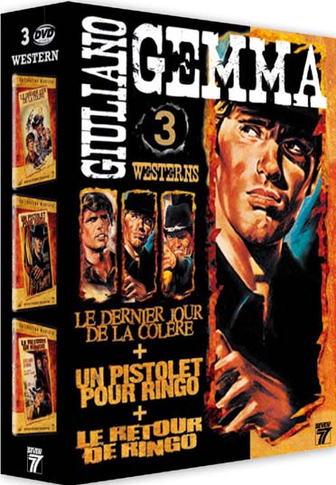 Coffret Giuliano Gemma : un pistolet pour ringo ; le retour de ringo ; le dernier jour de la colere [DVD]