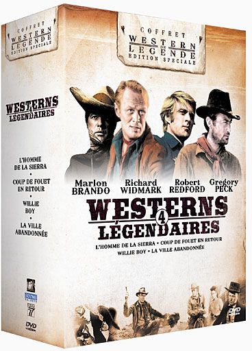 Western légendaire - Coffret n° 2 : L'Homme de la Sierra + Coup de fouet en retour + Willie Boy + La Ville abandonnée [DVD]