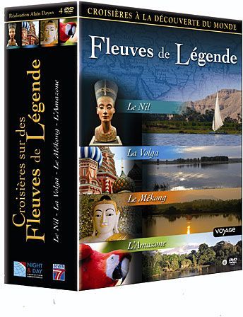 Croisières à la découverte du monde : Coffret Fleuves de légende [DVD]
