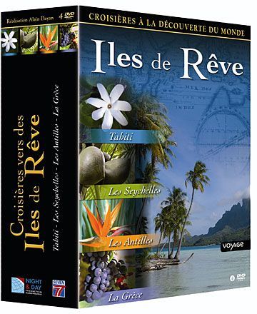 Croisières à la découverte du monde : Coffret Iles de rêve [DVD]