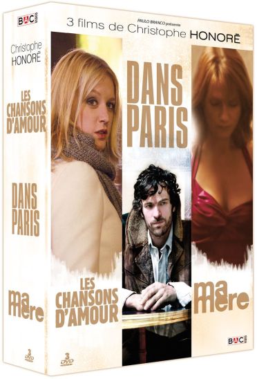 3 films de Christophe Honoré : Les chansons d'amour + Dans Paris + Ma mère [DVD]
