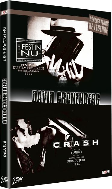 David Cronenberg : Crash + Le festin nu [DVD]