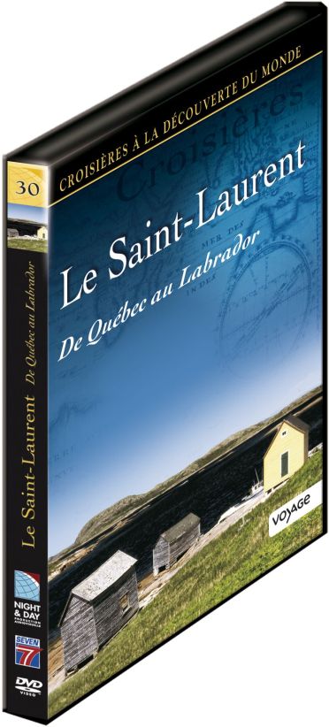 Croisières à la découverte du monde - Vol. 30 : Le Saint-Laurent - De Québec au Labrador [DVD] - flash vidéo