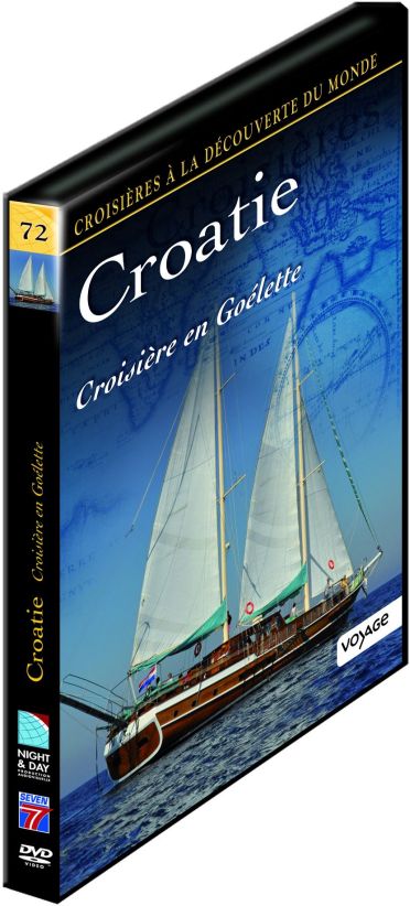 Croisières à la découverte du monde - Vol. 72 : Croatie - Croisière en Goélette [DVD] - flash vidéo