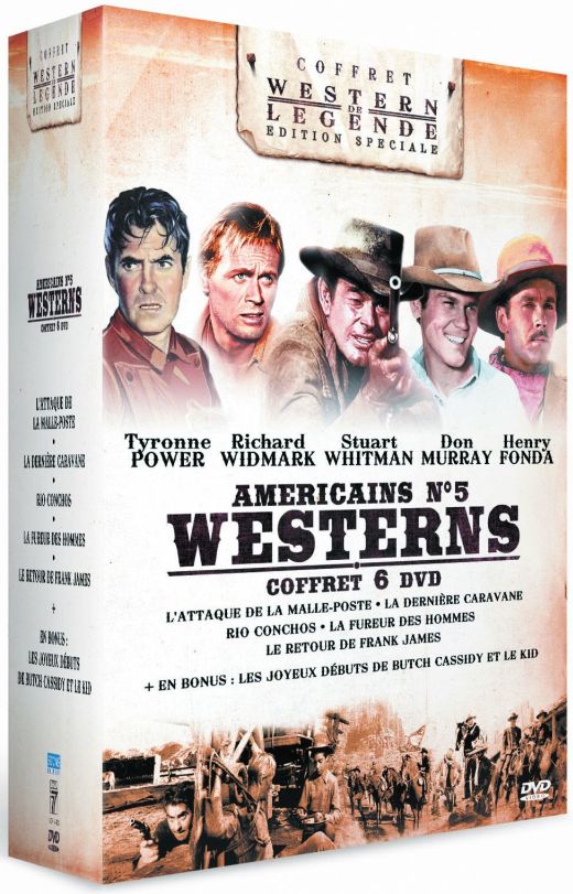 Western légendaire - Coffret n° 5 [DVD] - flash vidéo