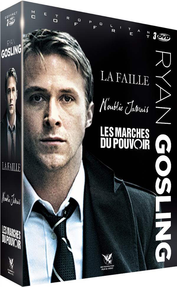 Ryan Gosling - Coffret 3 films : La faille + N'oublie jamais + Les Marches du pouvoir [DVD]