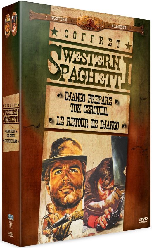 Coffret Western Spaghetti : Django, prépare ton cercueil + Le Retour de Django [DVD] - flash vidéo
