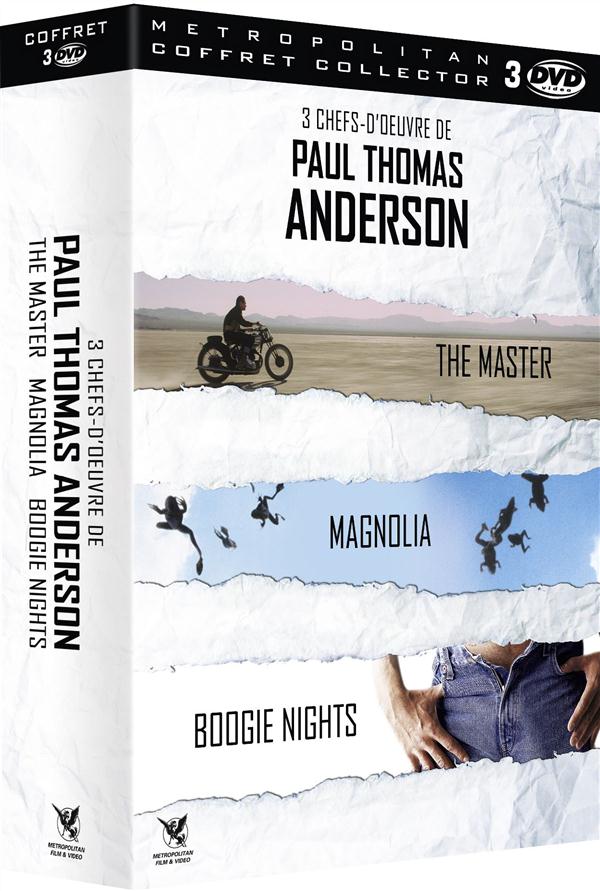 3 chefs-d'oeuvre de Paul Thomas Anderson : Boogie Nights + Magnolia + The Master [DVD] - flash vidéo