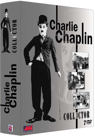 Coffret charlie chaplin : 20 h de court-metrages ; le kid ; le roman comique de charlot et lolotte [DVD]