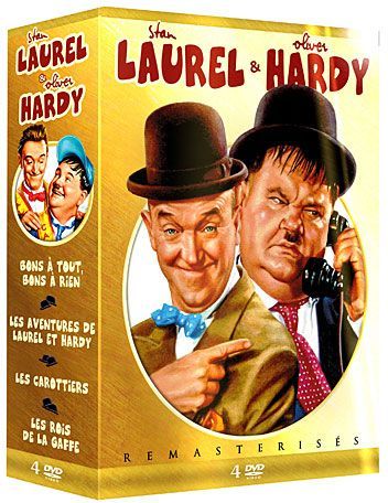 Stan Laurel & Oliver Hardy : Bons & tout, bons à rien + Les aventures de Laurel & Hardy + Les carottiers + Les rois de la gaffe [DVD]