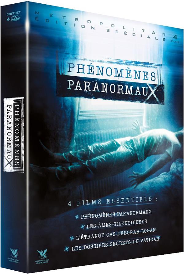 Coffret phénomènes paranormaux : Phénomènes paranormaux + Les Âmes silencieuses + L'Étrange cas Deborah Logan + Les Dossiers secrets du Vatican [DVD]