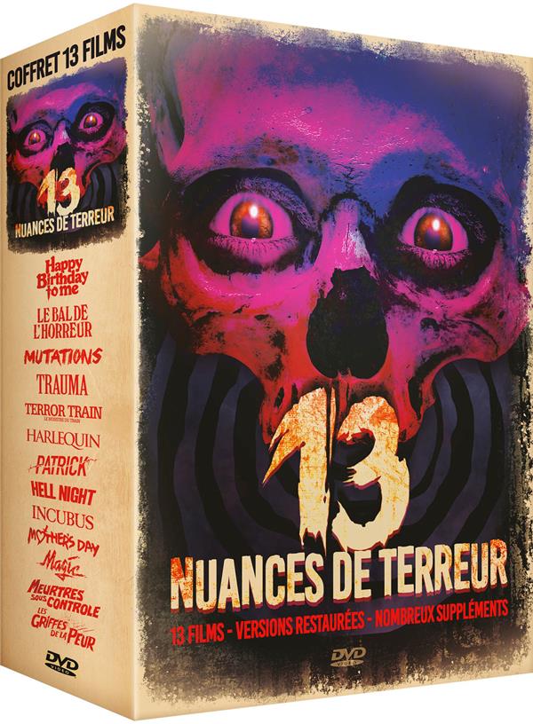 13 nuances de terreur - 13 films [DVD]