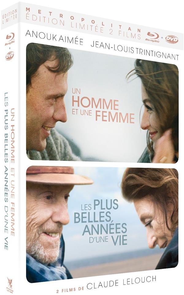 Un homme et une femme + Les Plus belles années d'une vie [Blu-ray]