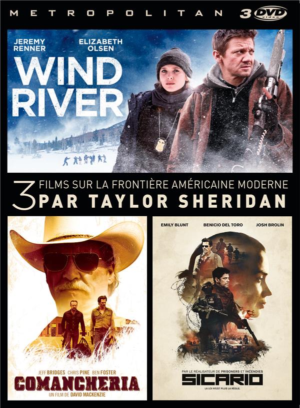 Taylor Sheridan : Wind River + Comancheria + Sicario [DVD]