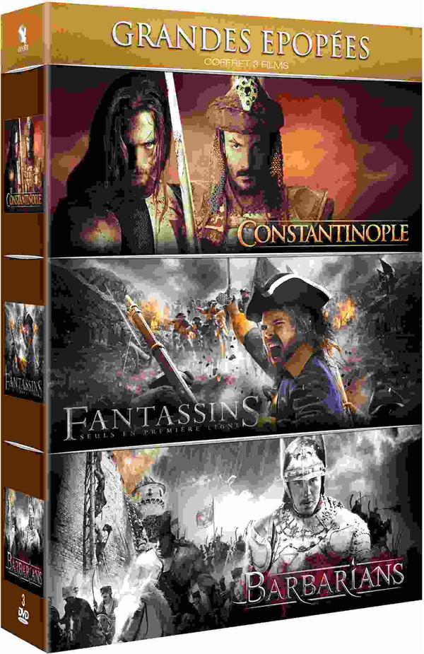 Grandes épopées : Constantinople + Fantassins + Barbarians [DVD]