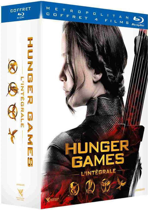 Hunger Games - L'intégrale : Hunger Games + Hunger Games 2 : L'embrasement + Hunger Games - La Révolte : Partie 1 + Partie 2 [Blu-ray]