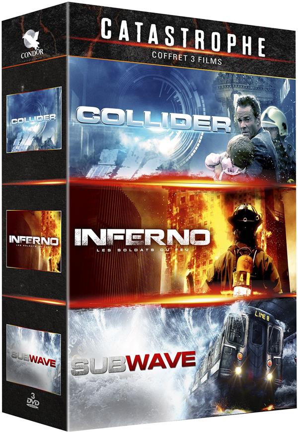 Coffret catastrophe 3 films : inferno ; subwave ; colider [DVD]