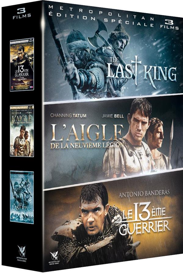 Coffret heroic 3 films : the last king ; le 13e guerrier ; l'aigle de la neuvième légion [DVD]