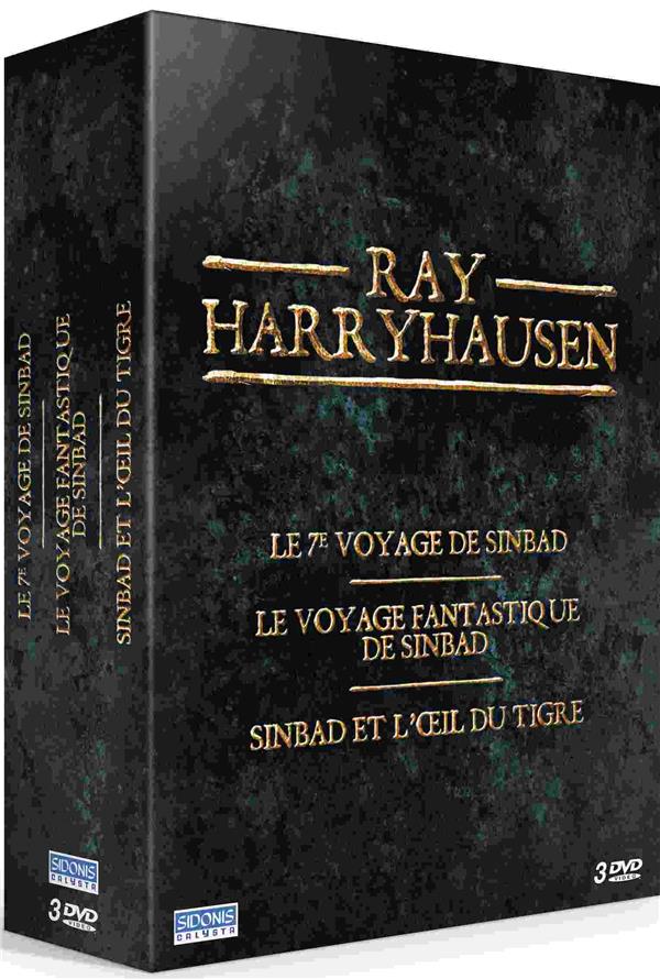 Ray Harryhausen : Le 7ème Voyage de Sinbad + Le Voyage Fantastique de Sinbad + Sinbad et l'Oeil du Tigre [DVD] - flash vidéo