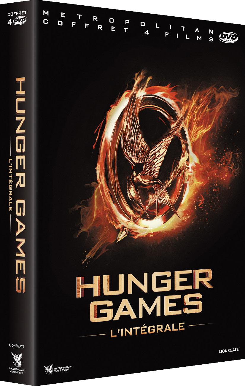 Hunger Games - L'intégrale : Hunger Games + Hunger Games 2 : L'embrasement + Hunger Games - La Révolte : Partie 1 + Partie 2 [DVD]