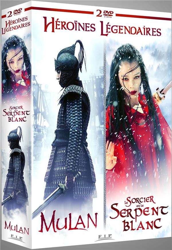 Héroïnes légendaires - Coffret : Mulan + Le Sorcier et le serpent blanc [DVD]