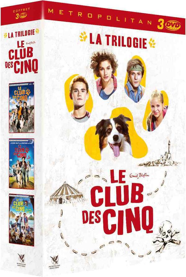 Le Club des Cinq - La trilogie : Le Club des 5 - Le Film + Le Club des 5 en péril + Le Club des 5 : L'île des pirates [DVD]