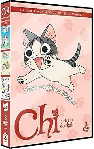 Chi, une vie de chat - Le coffret : Vol. 1 : La nouvelle famille de Chi + Vol. 2 : Chi découvre le monde + Vol. 3 : Amuse-toi avec Chi ! [DVD]
