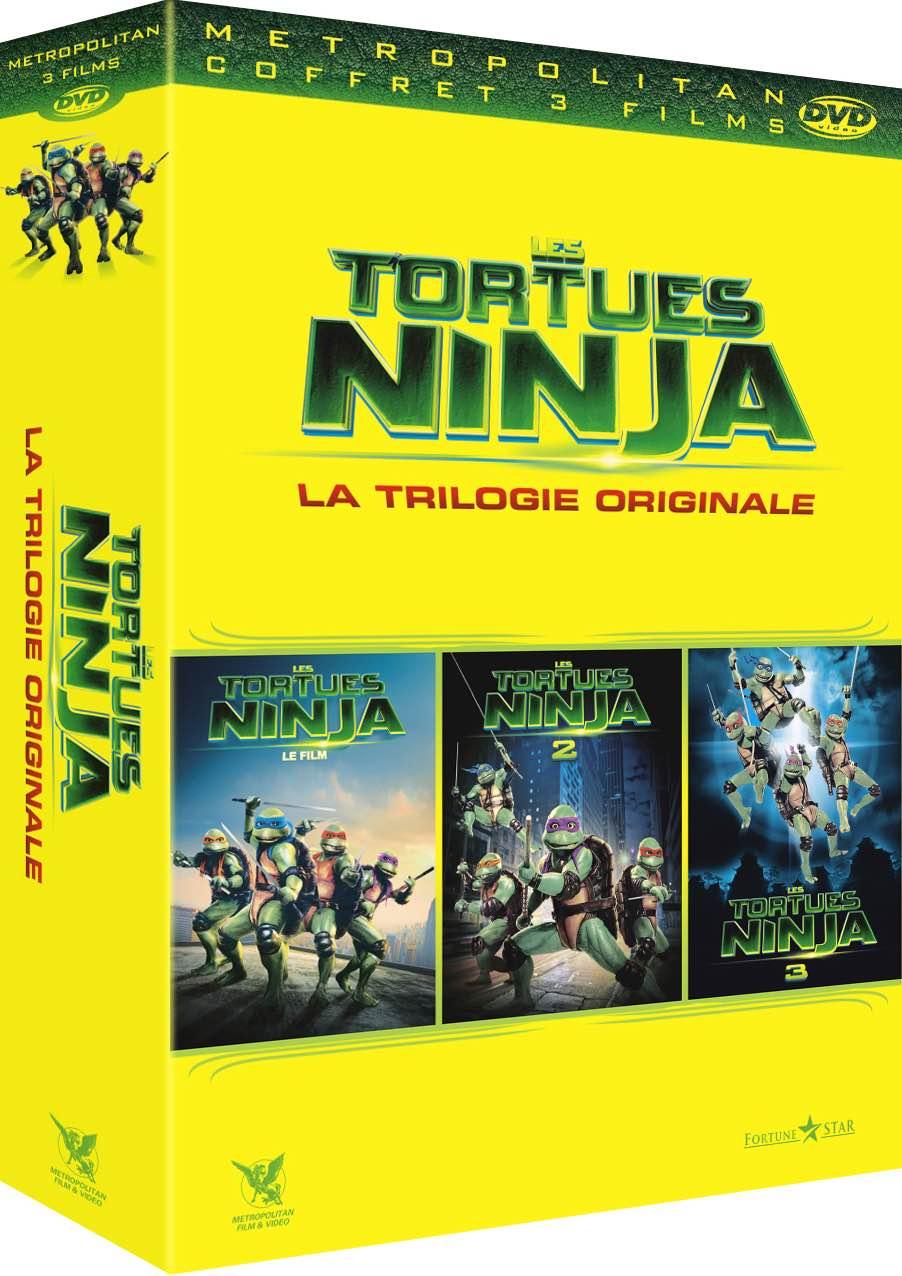 Les Tortues Ninja - La trilogie originale : Le Film + Le secret de la mutation + Les Tortues Ninja 3 : Nouvelle génération [undefined]