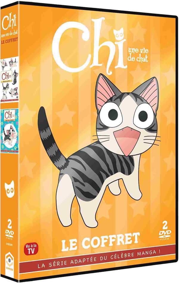 Chi, une vie de chat - Le coffret : Vol. 3 : Amuse-toi avec Chi ! + Vol. 4 : Chi rentre à la maison [DVD]