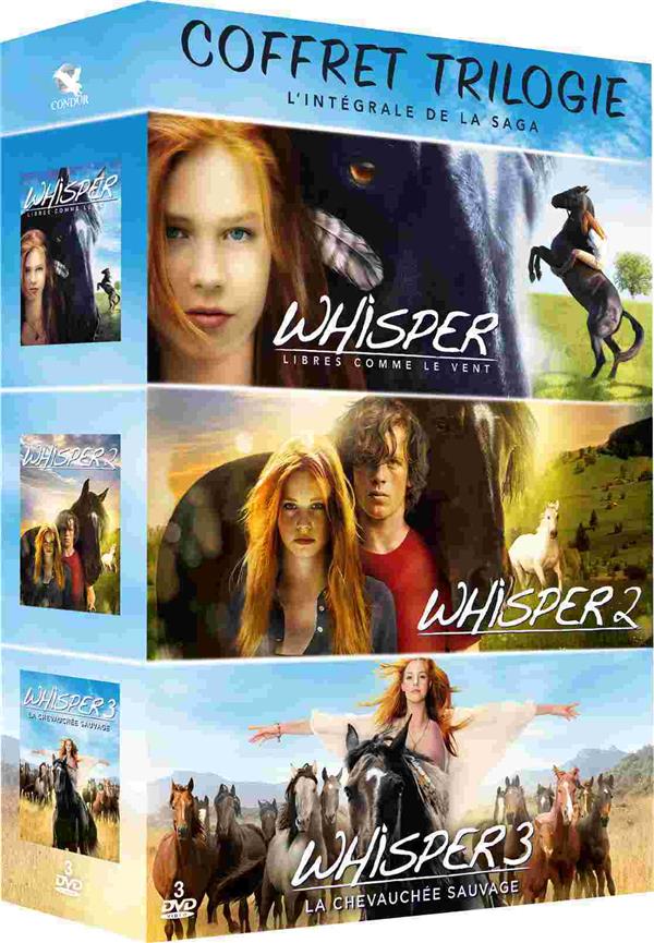 Whisper - Libres comme le vent + Whisper 2 + Whisper 3 : La chevauchée sauvage [DVD]