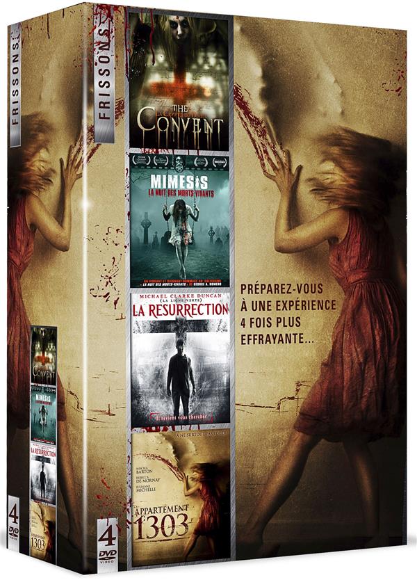 Frissons : Mimesis - La nuit des morts vivants + The Convent - La crypte du Diable + La Resurrection + Appartement 1303 [DVD]